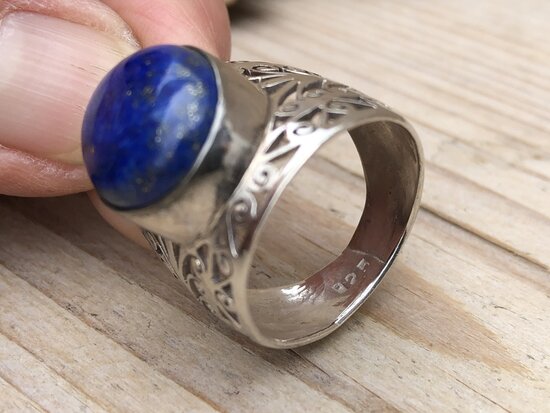 ring blauw