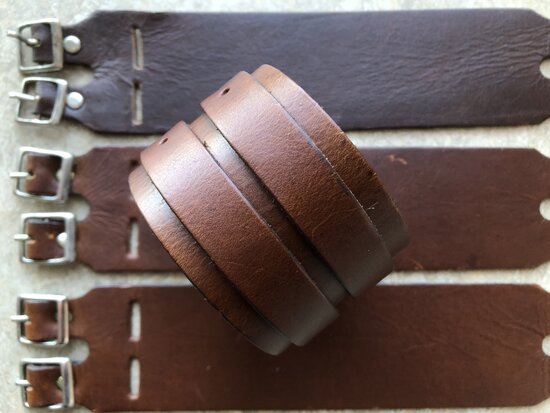 lederen armband 