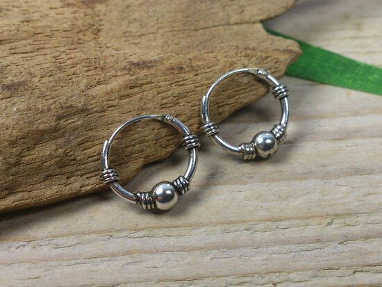 kleine oorringen zilver