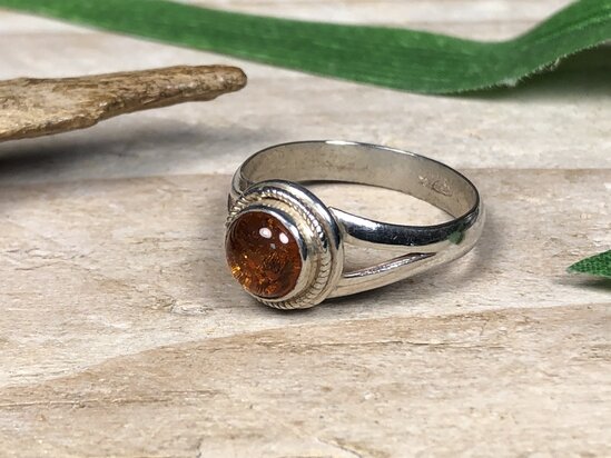 zilveren ring maat 16