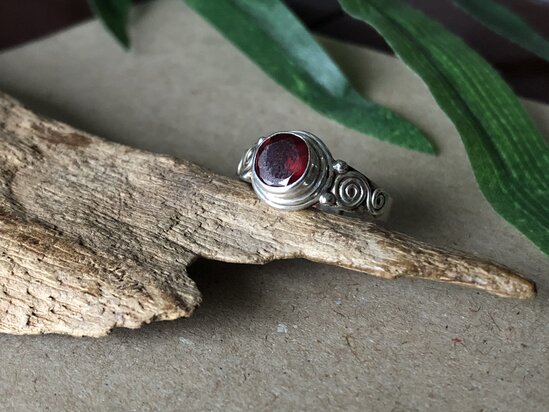 zilveren ring kleine maat