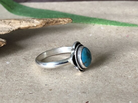 kleine ring turquoise