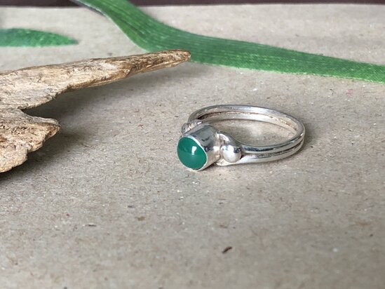 kleine zilveren ring