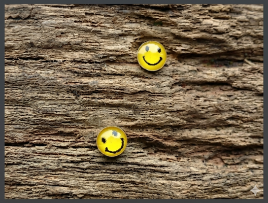 oorknopjes smiley
