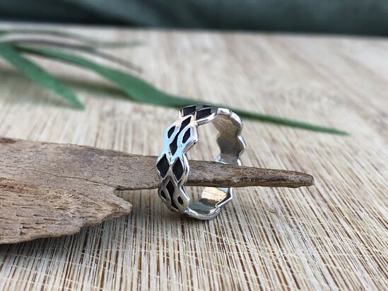 pinkring zilver