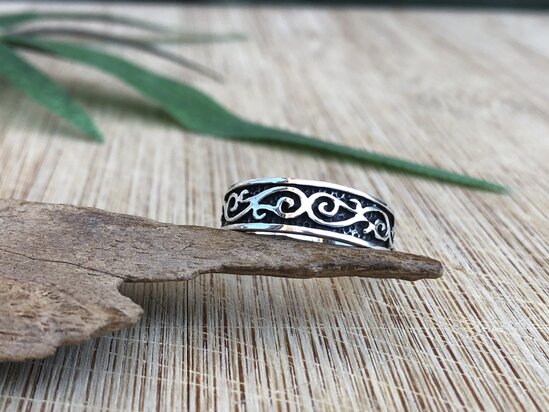 zilveren ring 16,5