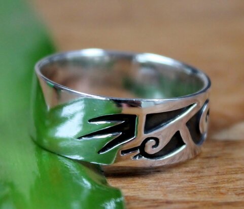 stoere zilveren ring heren