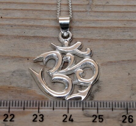 ohm teken zilver
