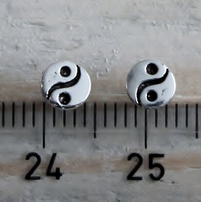 yin yang oorstekers