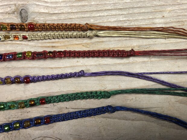 macrame vriendschapsarmband