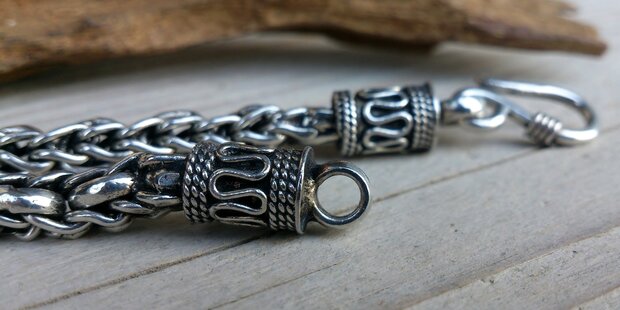 zilveren heren armband