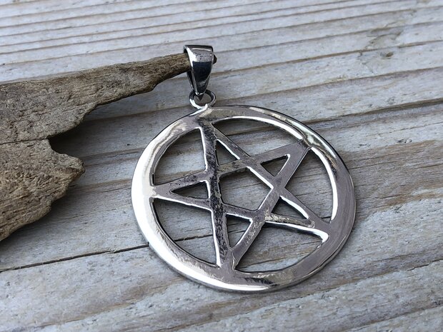 pentagram voor aan ketting