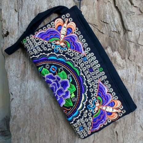 stoffen etui tasje boho