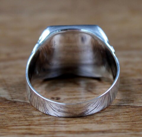 zilveren ring