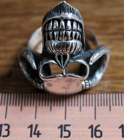 ring met doodskop