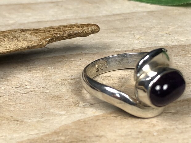 echt zilveren ring maat 15