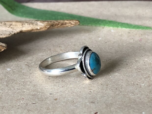 kleine ring turquoise
