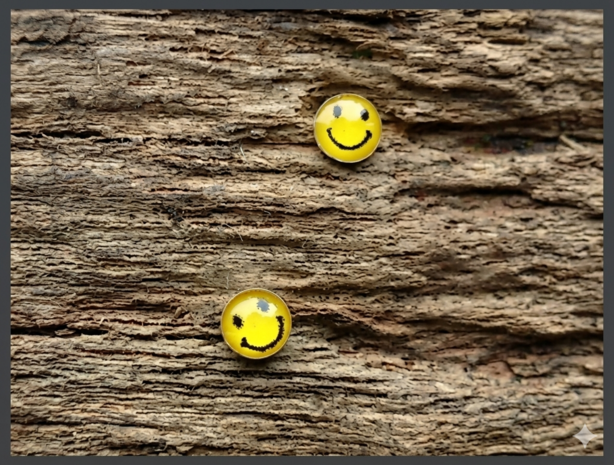 oorknopjes smiley