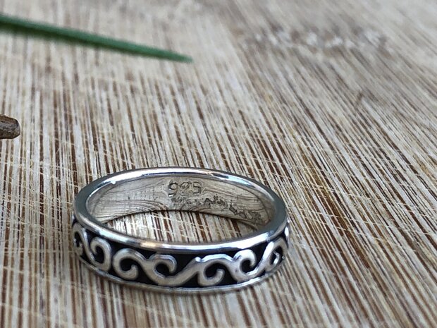 kleine zilveren ring