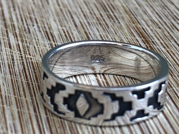 bandring zilver maat 16,25