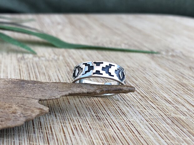 bandring echt zilver 