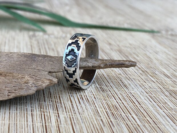 navajo-stijl ring