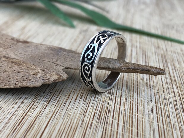 ring echt zilver