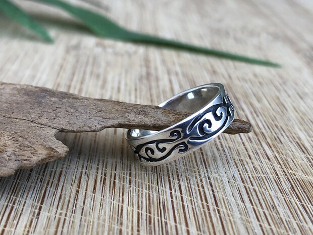 ring zilver maat 16,5 