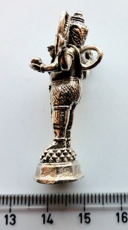 zilveren ganesha hanger 