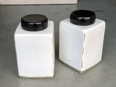 opbergpot met deksel