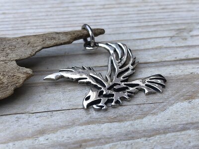 hanger adelaar zilver