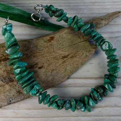 armband turquoise - kies je lengte