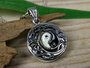 hanger zilver yin yang